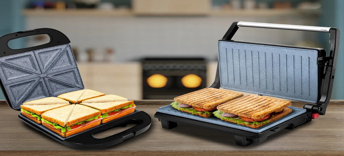 Sandwich Maker Vs Panini Press Differences: Key Features Compared