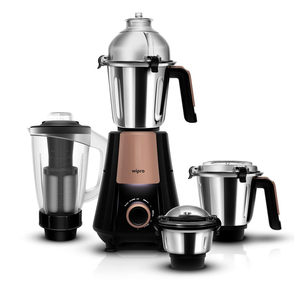 Wipro Elato Divine 800 Watt Mixer Grinder with 4 Jars FMG 215