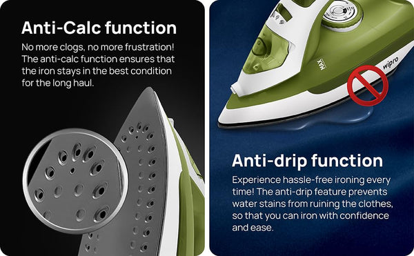 Wipro Vesta GS202 Powerfull 1600 Watt Steam Iron