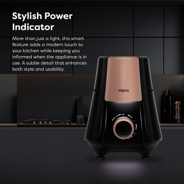 Wipro Elato Divine 800 Watt Mixer Grinder with 4 Jars FMG 215