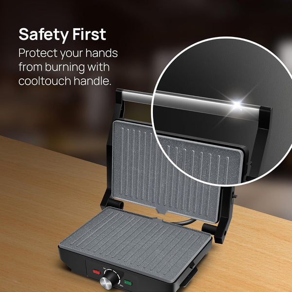 Wipro Elato BS204 1600 Watt Jumbo Ceramic Grill Sandwich Maker