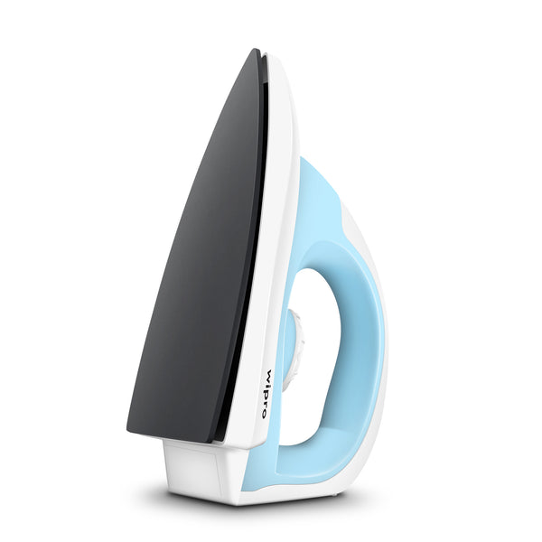 Wipro Deluxe GD206 1000 Watt Lightweight Automatic Electric Dry Iron | Large & Wide Soleplate|Anti bacterial German Weilburger Double Coated Soleplate | Quick Heat Up | 2 Years Warranty