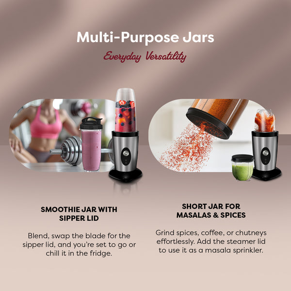 Wipro Elato Countertop Blender 2 Jar FCB 104