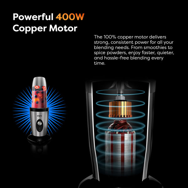 Wipro Elato Countertop Blender 3 Jar FCB 105