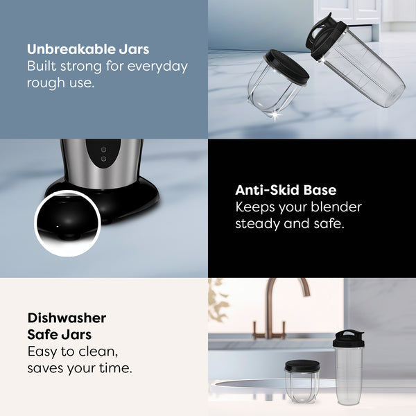 Wipro Elato Countertop Blender 2 Jar FCB 104