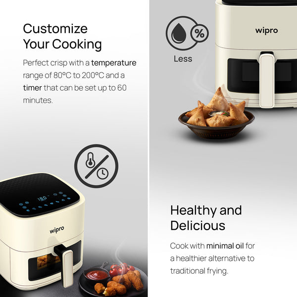 Wipro Elato Digital Air Fryer 4.2L CAF 201