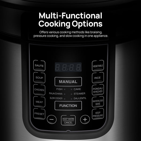 Wipro Elato Digital Electric Pressure Cooker CPC201