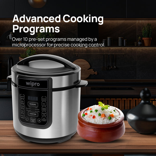 Wipro Elato Digital Electric Pressure Cooker CPC201