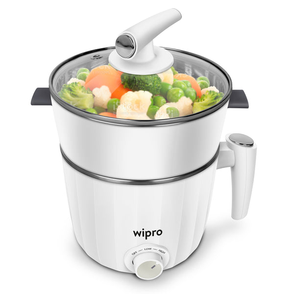 Wipro 1.2 l Outer Lid Multicooker Kettle