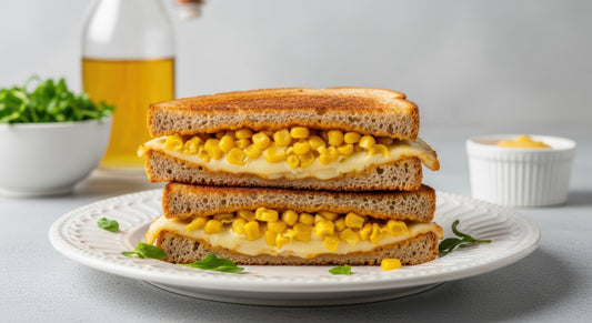 Cheese and Corn Sandwich Recipe That Stays Crispy Outside and  Creamy Inside