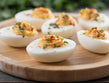 Deviled Eggs- Guilt-Free Christmas Canapés for Your Festive Spread