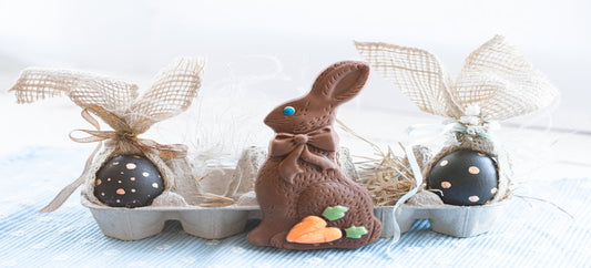 Making Chocolate at Home and Creating Delicious Easter Bunnies