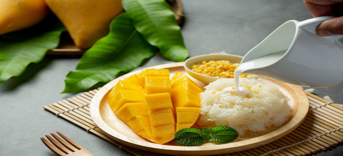 Mango Sticky Rice Recipe| How to make Sticky Rice with Mango