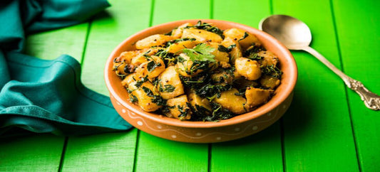 How to Make Aloo Methi – A Flavourful Winter Delight