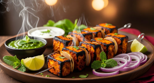 How to Make Restaurant-Style Paneer Tikka with Charred Edges and a Soft Centre