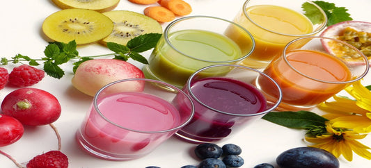 healthy fruits juice