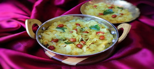 Traditional Maharashtrian Poha Chivda Recipe