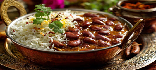 rajma chawal bowl