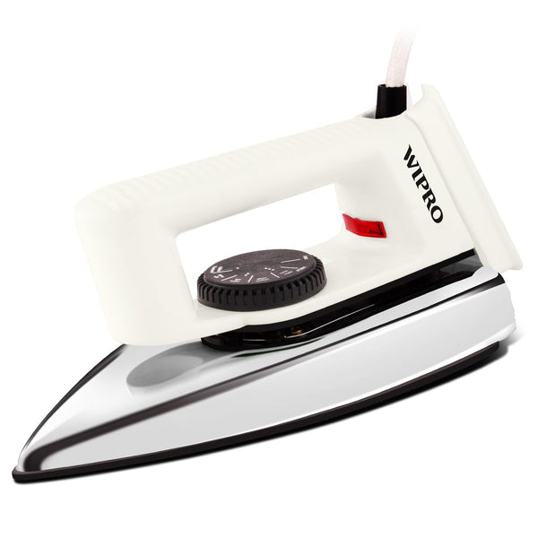 Wipro Magiq VI121100 Automatic Electric Dry Iron 1000W |Instant Heating | Non-Stick Coated Sole Plate | Multiple Temperature Levels | Comfortable Handgrip | 2 Years Warranty