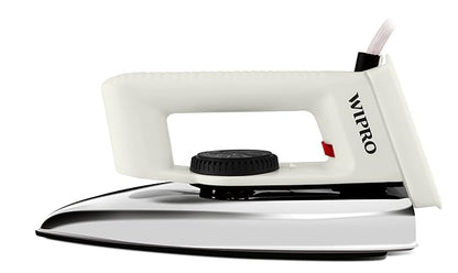 Wipro Magiq VI121100 Automatic Electric Dry Iron 1000W |Instant Heating | Non-Stick Coated Sole Plate | Multiple Temperature Levels | Comfortable Handgrip | 2 Years Warranty