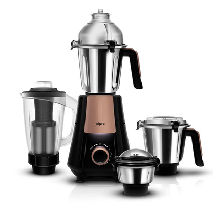 Wipro Elato Divine 800 Watt Mixer Grinder with 4 Jars FMG 215