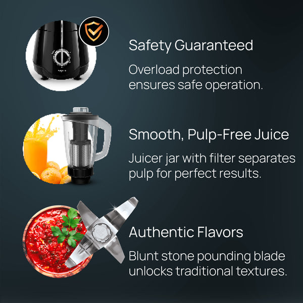 Elato Mixer Grinder 800W