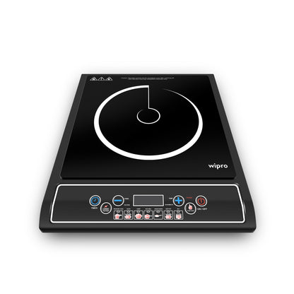 Wipro 1600 Watt Induction Cooktop With Touch Control (Black)