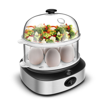 Wipro Vesta 360 Watts 4 in 1 Multicooker Egg Boiler|Concurrent Cooking|Boils up to 14 Eggs at a time