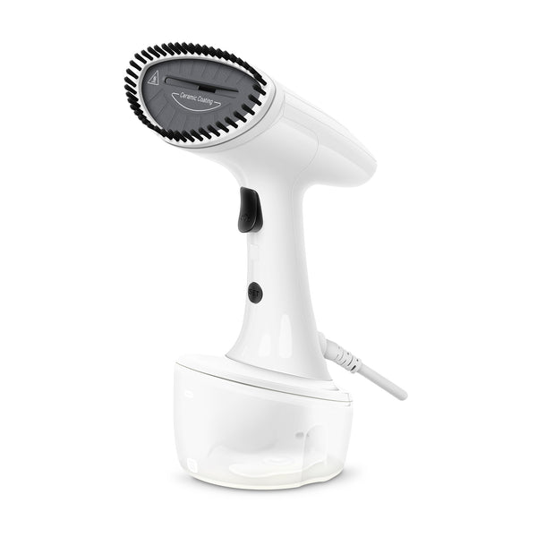 Wipro Handheld Garment Steamer - Lightweight & Compact |Two level Digital Control Steam Rate | Ceramic Soleplate | Vertical steaming | 1380 Watt Fast Heat up | Upto 20 g/min | Auto shut off | 2 Years Warranty