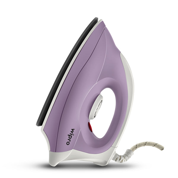 Wipro Elato GD205 Super Deluxe 1000 Watt Automatic Electric Dry Iron | Large Soleplate|Anti bacterial German Weilburger Double Coated Soleplate | Quick Heat Up | 2 Years Warranty