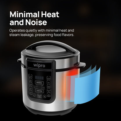 Wipro Elato Digital Electric Pressure Cooker CPC201
